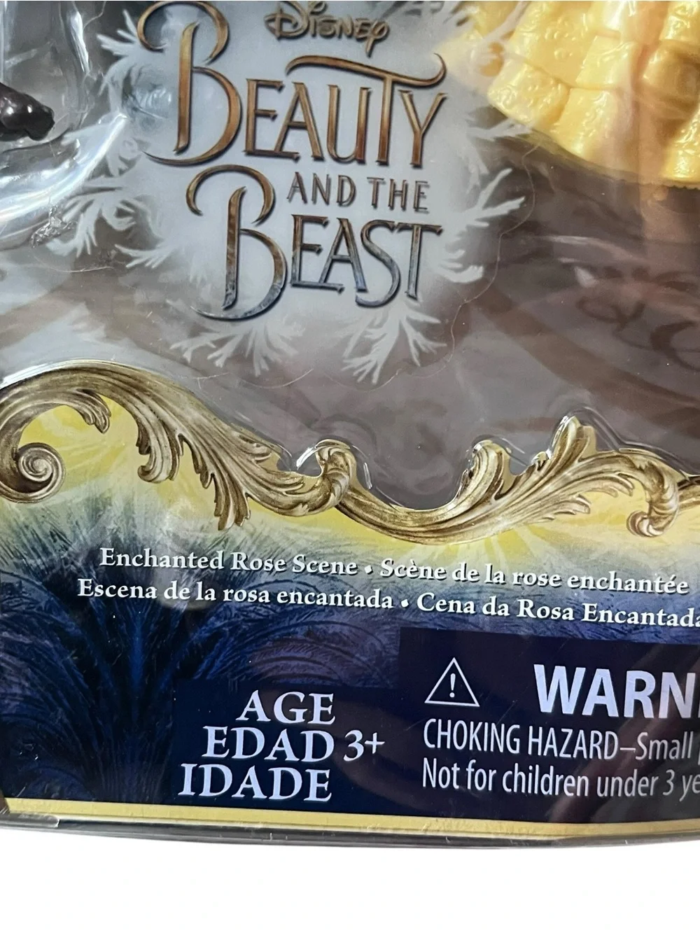 Disney Beauty And The Beast Enchanted Rose Scene Figure Set Hasbro 2017 - NEW